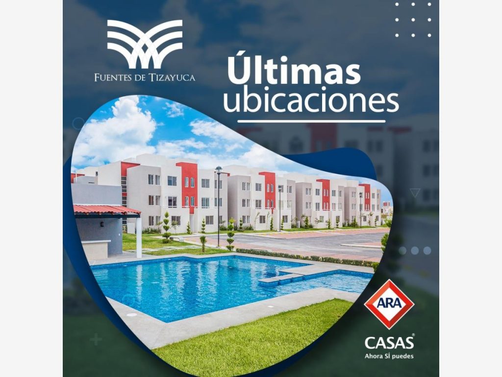 Departamento en Venta en Fuentes de Tizayuca Hidalgo