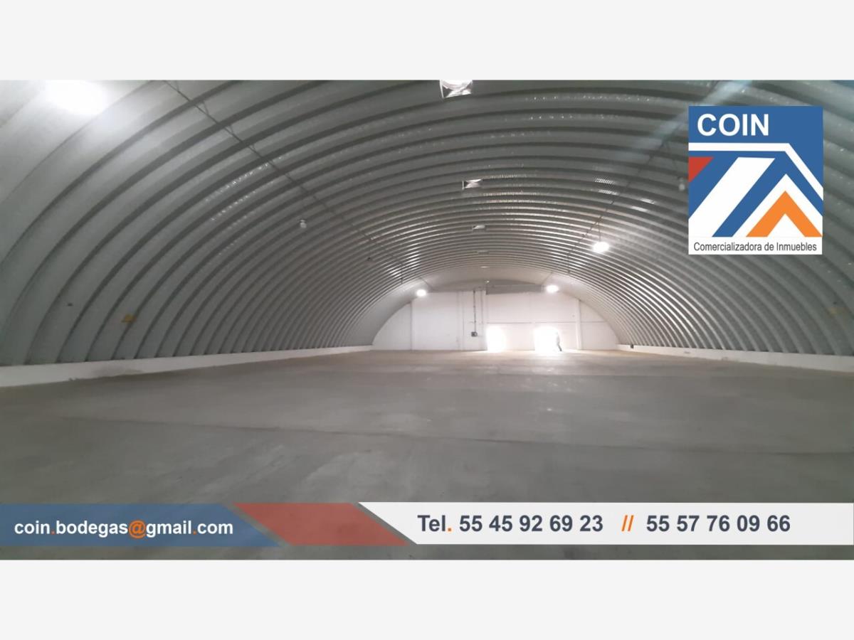 Bodega en Renta Tecamac 750m2 con 2800m2 de patio