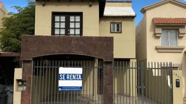 Casa en Renta Fracc Montecarlo 2a Seccion Mexicali Baja California