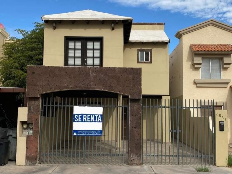 Casa en Renta Fracc Montecarlo 2a Sección Mexicali Baja California