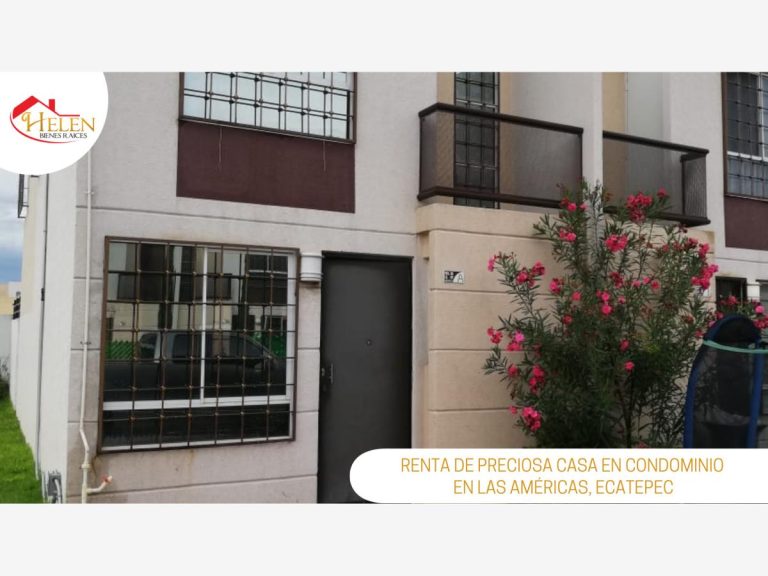 Casa en Renta en Las Américas Ecatepec de Morelos EdoMex