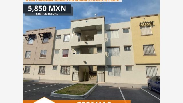 Departamento en Renta cerca del AIFA Santa Lucia Real Granada Tecamac Mexico