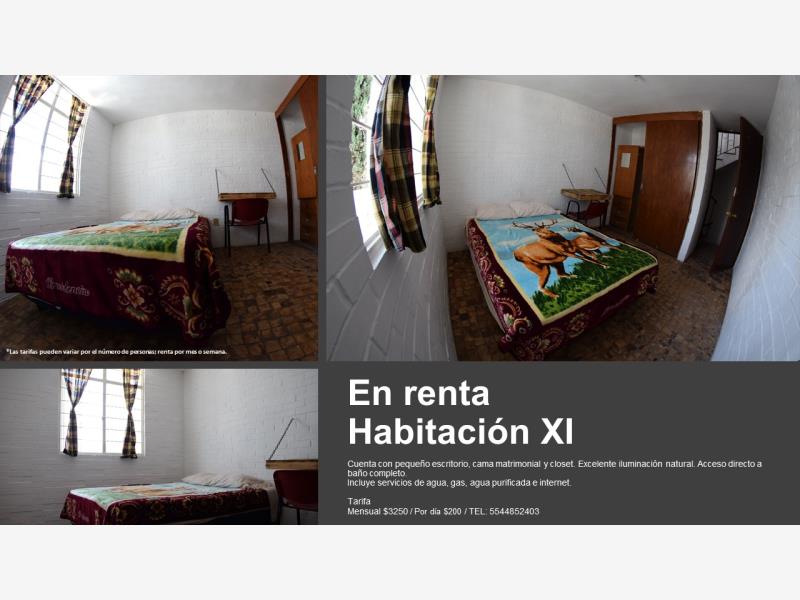 Habitacion en Renta en Unidad Vicente Guerrero Iztapalapa CDMX