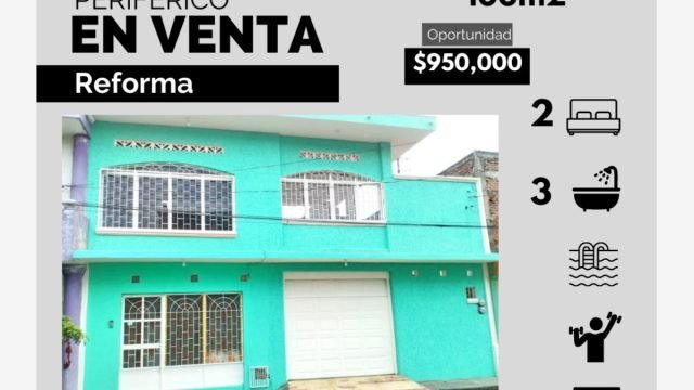 Casa en VENTA en Reforma Tapachula Chiapas 2