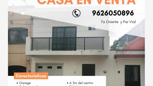 Casa en VENTA en Tapachula Centro Chiapas 2