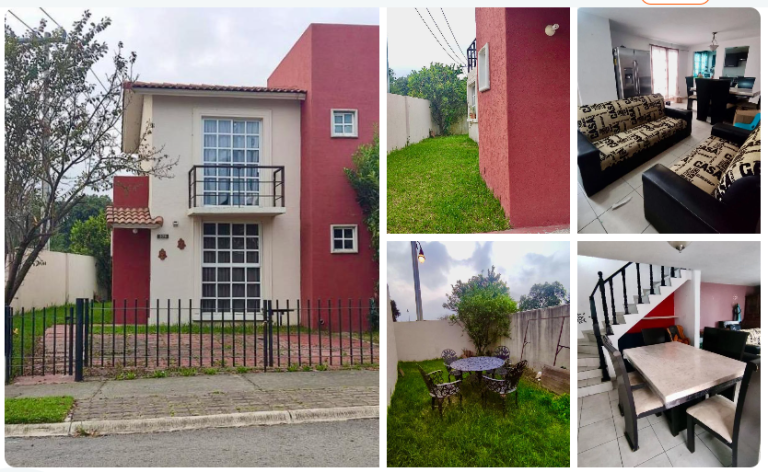 Casa en Renta en Villas del Campo, Calimaya Estado de Mexico