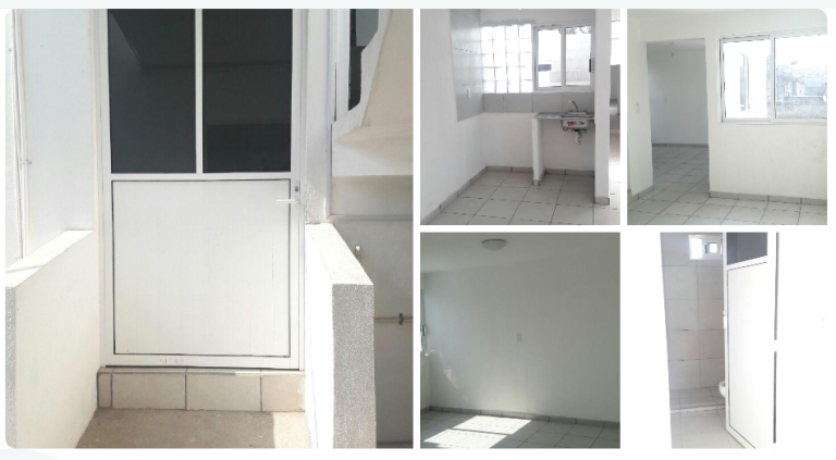 Departamento Pequeño Valle de Santigo Cerca Metro Cd Azteca Ecatepec EdoMex