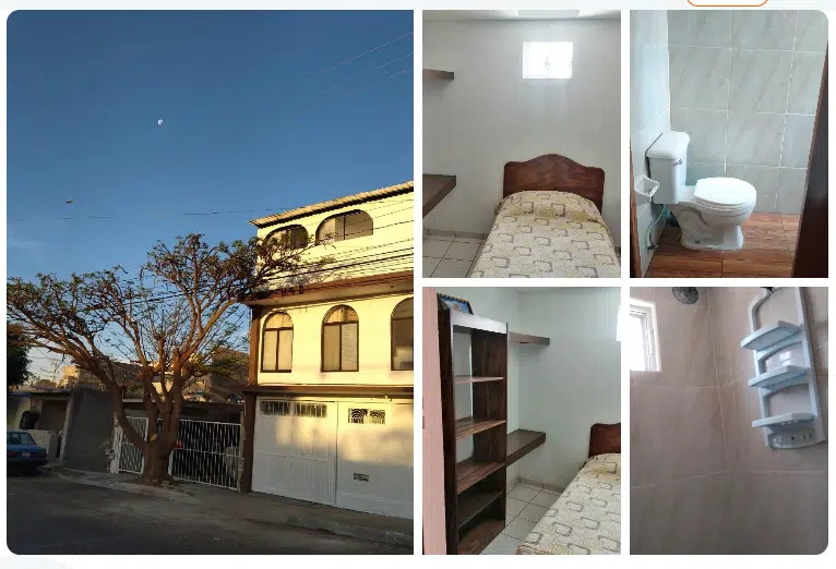 Recamaras en renta cuarto en renta amueblada Villas de Santiago Queretaro