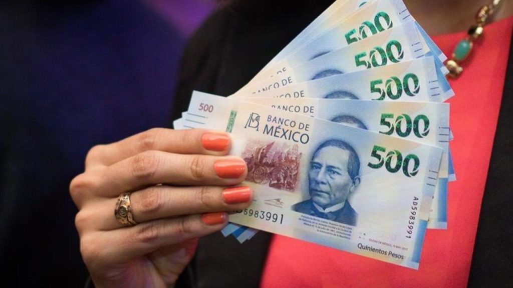 Xinhua billete mexico 500pesos