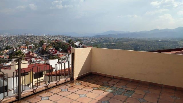 Amplia Casa en Renta de 3 rec con 3 pisos, roof garden y gran vista en Paseos del Bosque Naucalpan EdoMex (10)