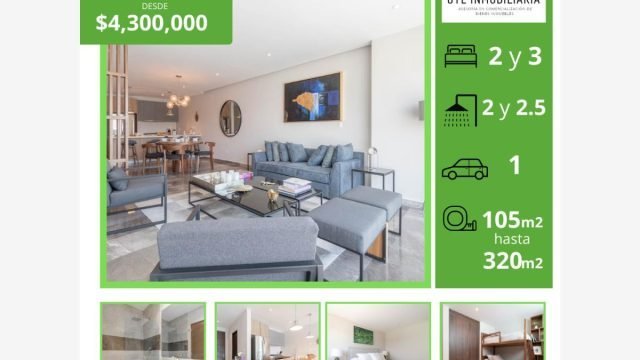 DEPARTAMENTO EN VENTA Anillo Vial Fray Junipero Juriquilla Queretaro (1)