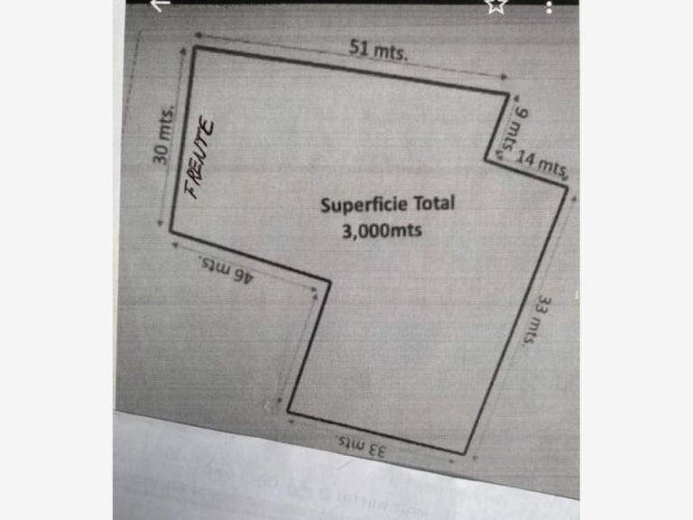 Terreno en Venta 3,300 M2 en Zacahuitzco Iztapalapa CDMX