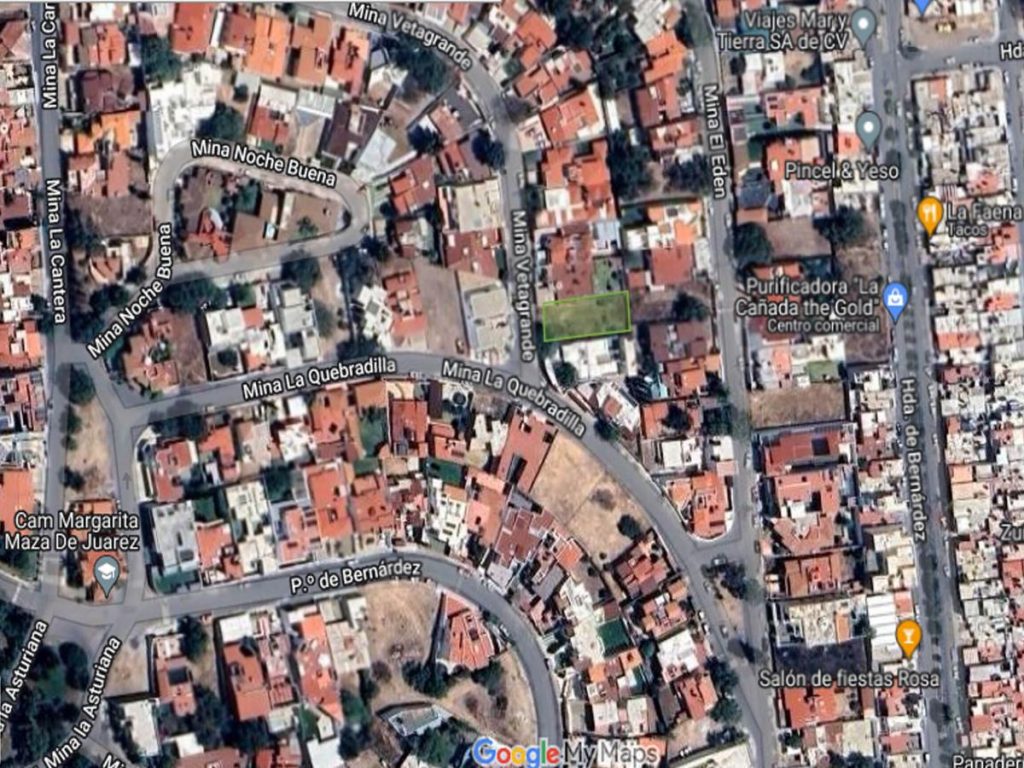 Terreno en Venta 490 M2 en Lomas de Bernardez Guadalupe Zacatecas (1)