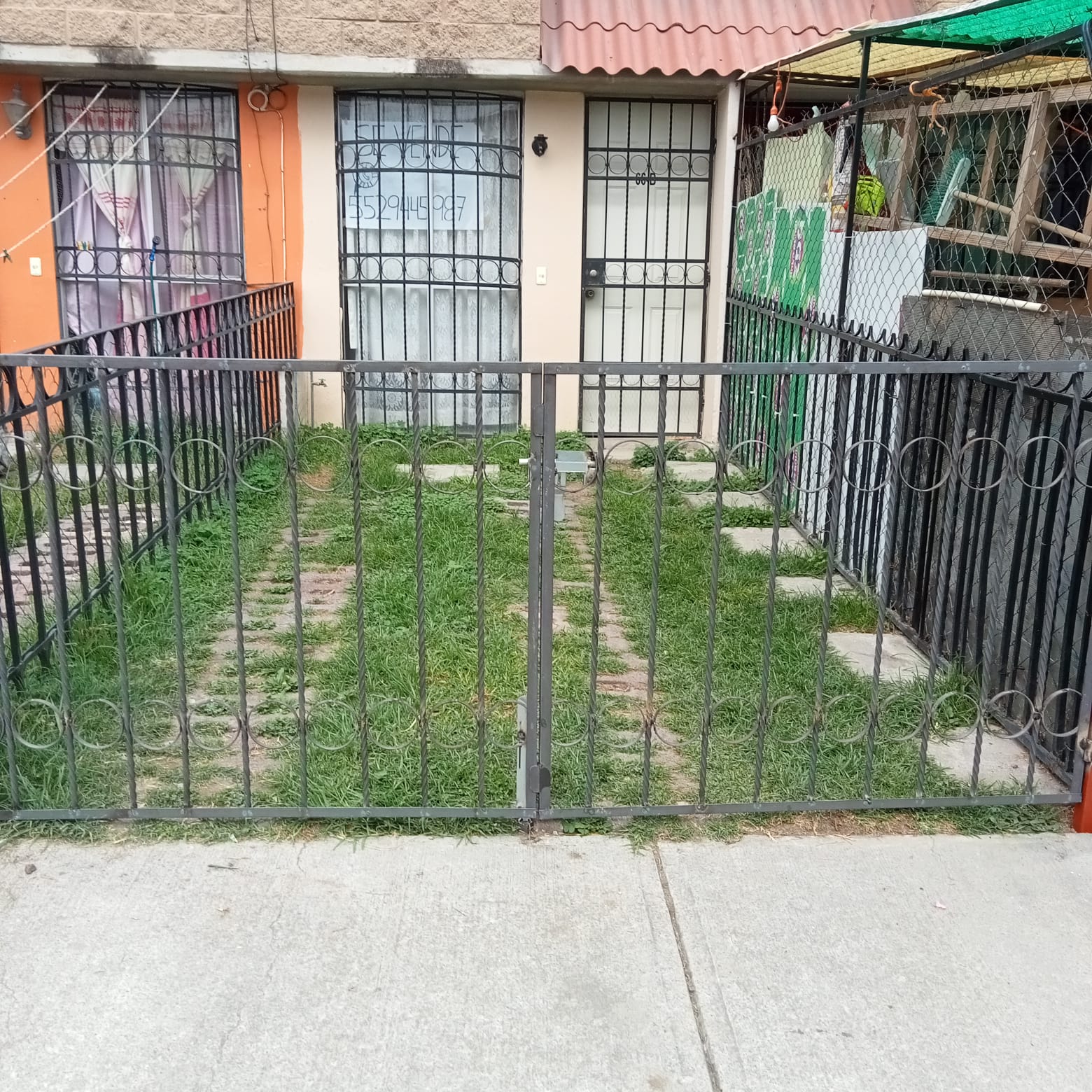 frente con reja