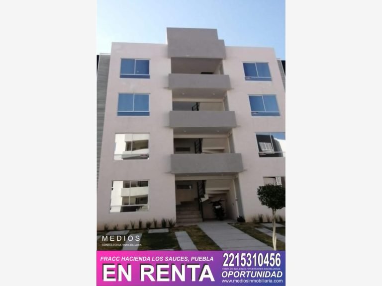 Departamento en Renta en Paseo de los Sauces Huejotzingo Puebla