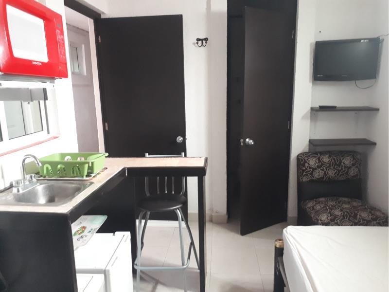 Renta de Loft amueblado Departamento en Santa Cruz Buenavista Puebla (5)