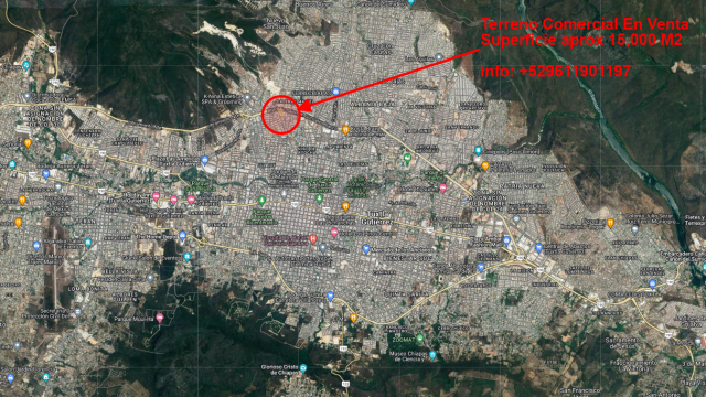 Terreno Comercial en Venta 15,000 M2 aprox Tuxtla Gutierrez Chiapas (1)