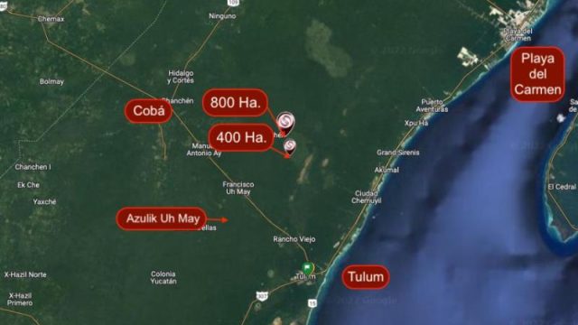 Terreno en Venta 1200 Has en Tulum Centro Quintana Roo (2)