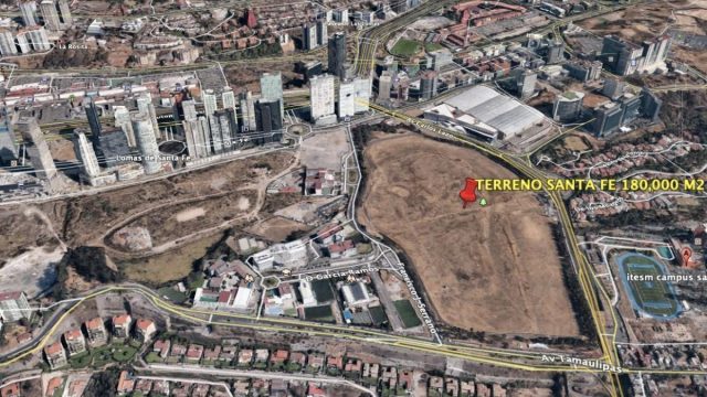 Terreno en Venta 24 Has en Santa Fe Alvaro Obregon CDMX (3)