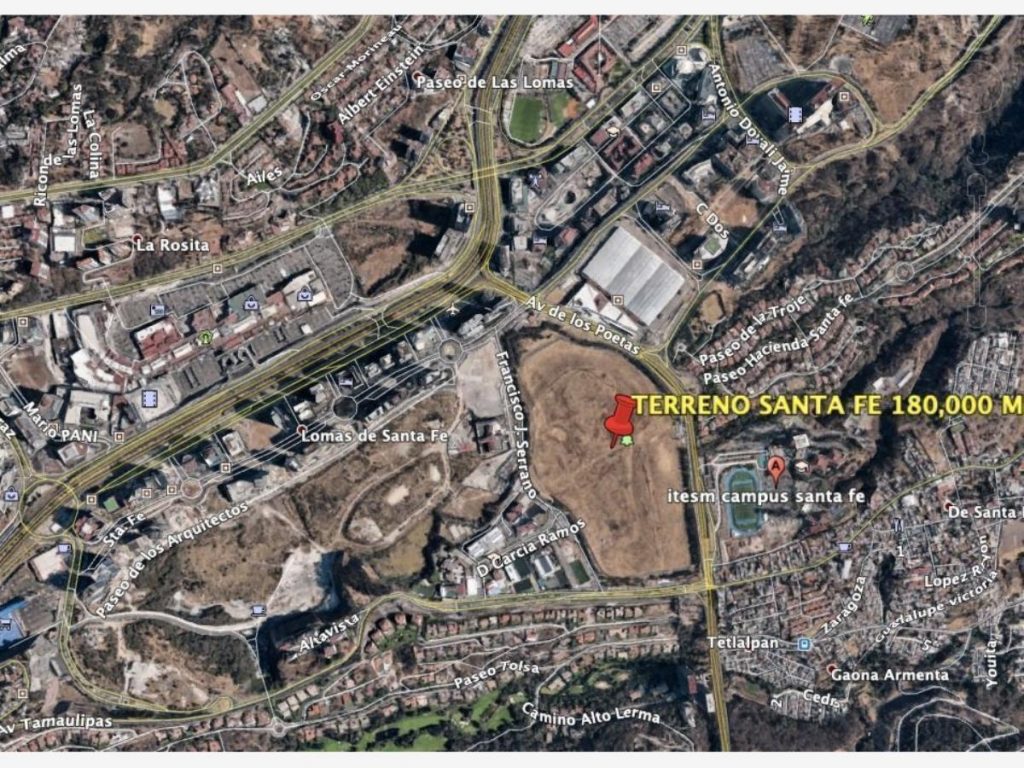 Terreno en Venta 24 Has en Santa Fe Alvaro Obregon CDMX (4)