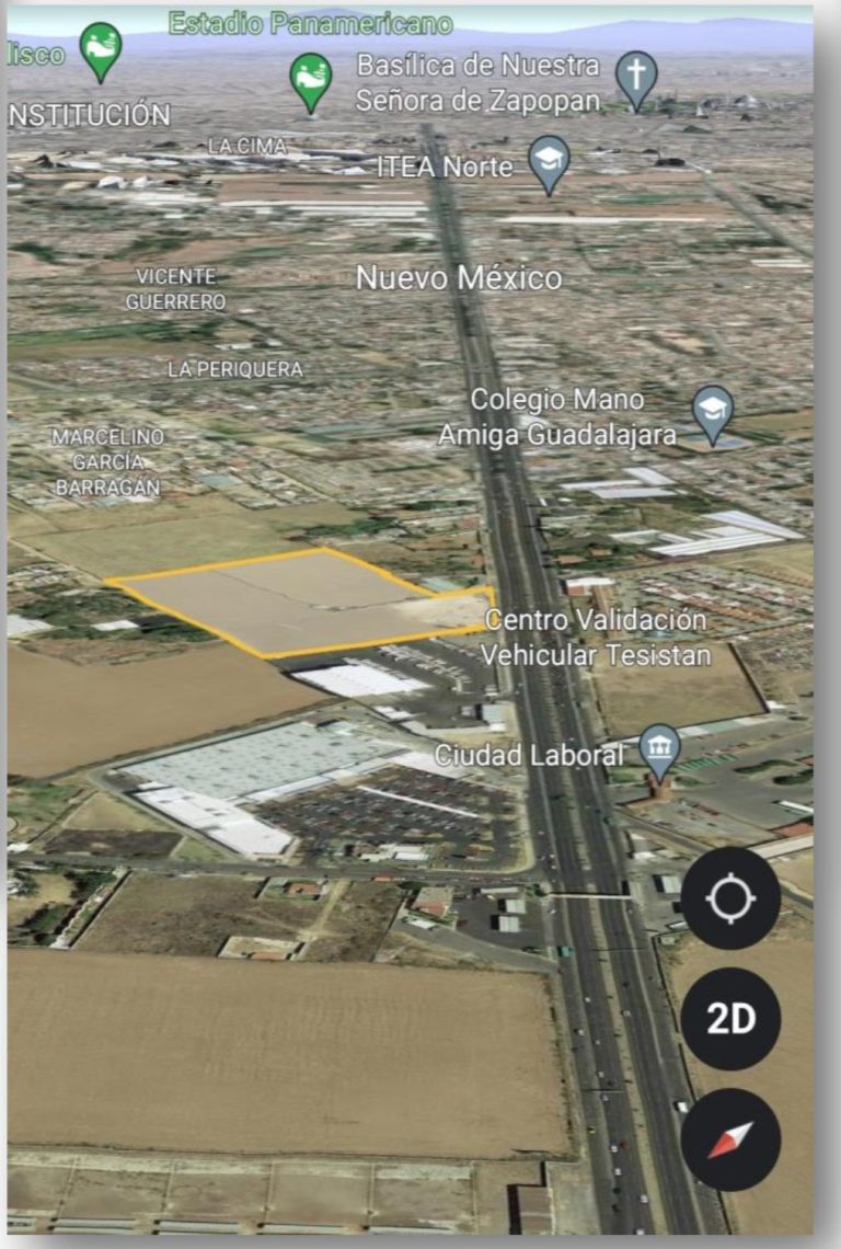 TERRENO DE 3.9Ha SOBRE JUAN GIL PRECIADO FRENTE A CIUDAD LABORAL ZAPOPAN