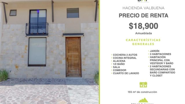 Casa en Renta en Hacienda Valbuena Leon Guanajuato 2