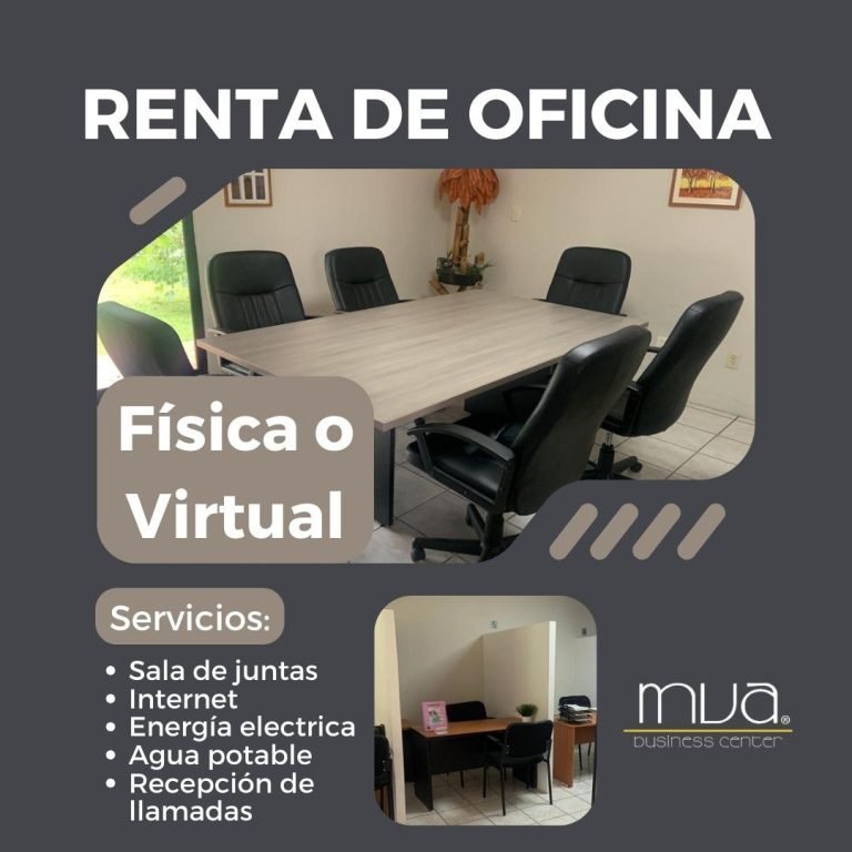 ¿ESTÁS INICIANDO UN NUEVO NEGOCIO? RENTA EN MVA