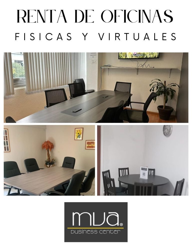 NO LO PIENSES MÁS Y RENTA TU OFICINA FÍSICA O VIRTUAL CON NOSOTROS