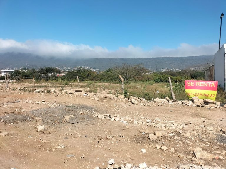 Se renta terreno por m2 en Coita, Ocozocoautla, Chiapas