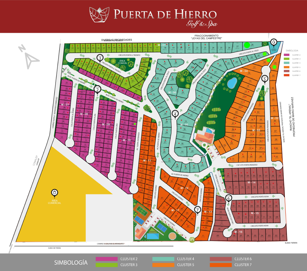 Plano PUERTA DE HIERRO 2