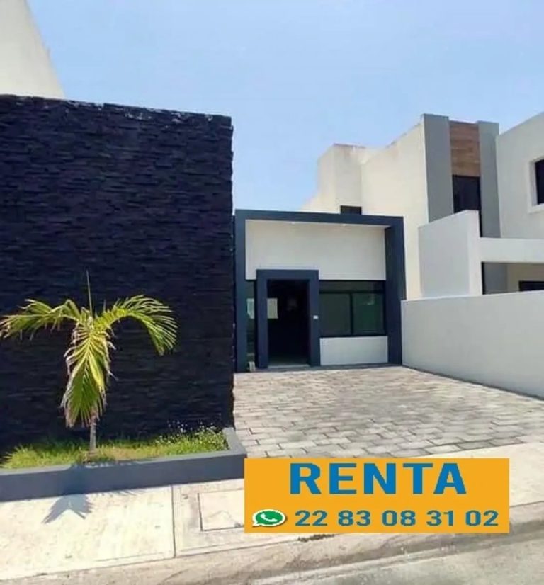 Casa en Renta en Lomas de la Rioja, Alvarado, Veracruz de Ignacio de la Llave