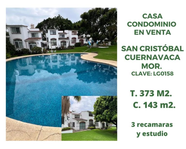 Casa en Venta en San Cristobal, Cuernavaca, Morelos