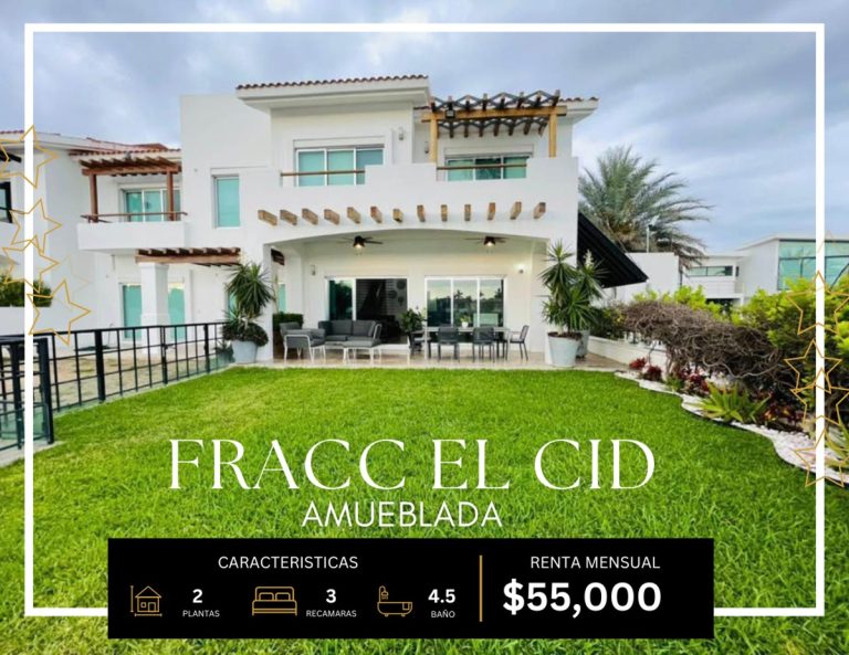 Casa en Renta en El Cid, Mazatlán, Sinaloa