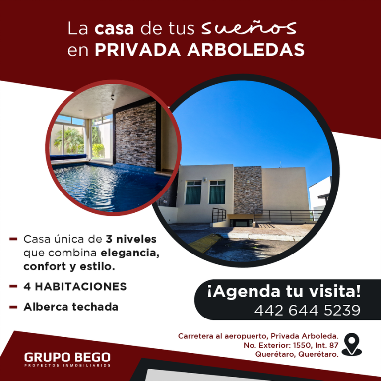 CASA en PRIVADA ARBOLEDAS en Queretaro