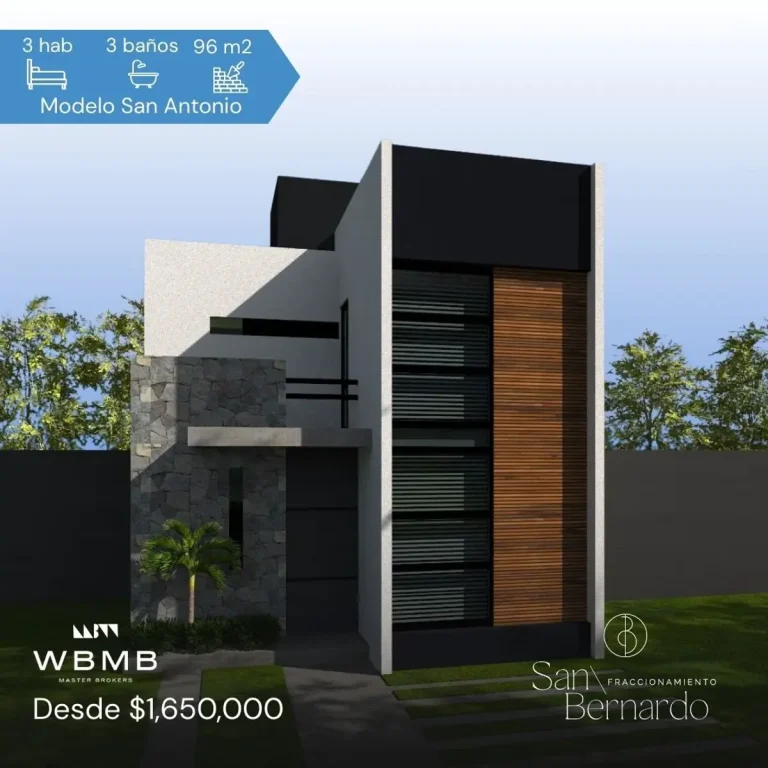 Casa en Venta San bernardo, Modelo San Antonio, Colima