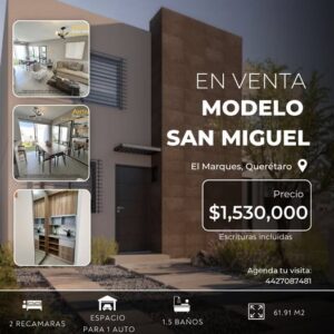 Casa en VENTA en Querétaro, Cerca de la próxima estacion del tren México-Querétaro.