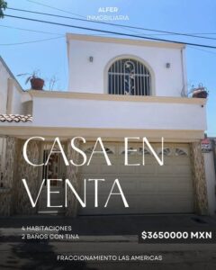 Casa en venta en Fracc. Las Américas Tijuana