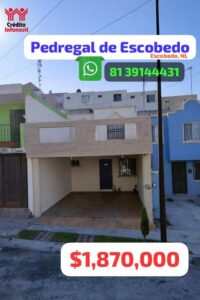 CASA EN VENTA PEDREGAL DE ESCOBEDO, ESCOBEDO, NL