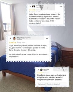 Habitaciones céntricas desde $400 por noche 𝗗𝗘𝗦𝗖𝗨𝗘𝗡𝗧𝗢𝗦 por semana y quincena‼️ ✅ Más información: https://wa.me/message/JFO2K3FPS4BLL1 WhatsApp: 442 604 9353 Llamadas 722 108 9766 Búscanos en Google Maps como 𝗖𝗔𝗦𝗔 𝗠𝗔𝗛𝗢