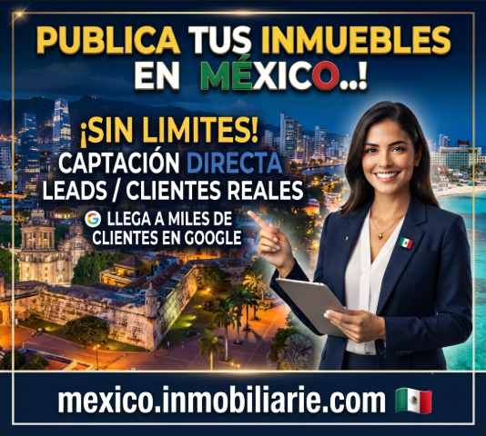 Publica tus Inmuebles en MEXICO