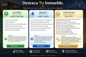 3 Planes Inmuebles Destacados