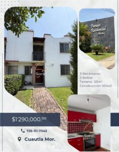 CASA EN CUAUTLA MORELOS