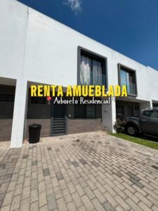 CASA EN RENTA 2 recamaras, CON MUEBLES, Arboreto Residencial, Zapopan, Jalisco