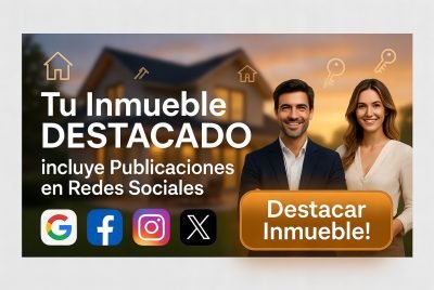 Tu Inmueble Destacado incluye publicaciones en Redes Sociales